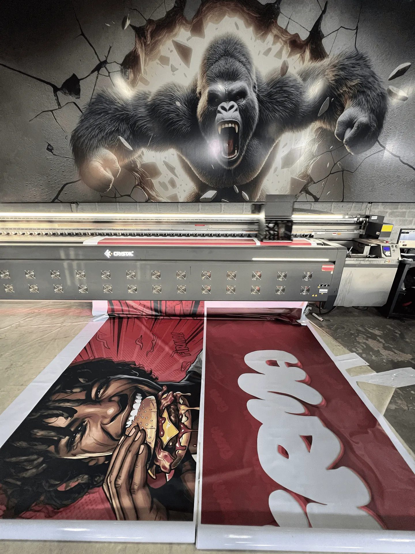 Large format printing service